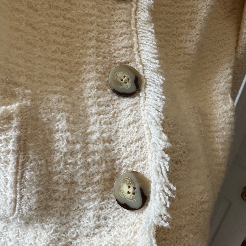 Talbots Tweed Cardigan - Picture 2 of 7